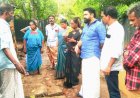 പനിയാത്ത് കോളനിയിലെ വെള്ളക്കെട്ടിന് ശാശ്വത പരിഹാരം ബ്ലോക്ക് പഞ്ചായത്ത് പ്രസിഡന്റും അംഗങ്ങളും പ്രദേശം സന്ദർശിച്ചു