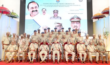 ​കേരള പോലീസ് പാസിംഗ് ഔട്ട് പരേഡ് എ.ഡി.ജി.പി അഭിവാദ്യം സ്വീകരിച്ചു മുഹമ്മദ് ഷെയ്ഫ് മികച്ച ഓൾ റൗണ്ടർ