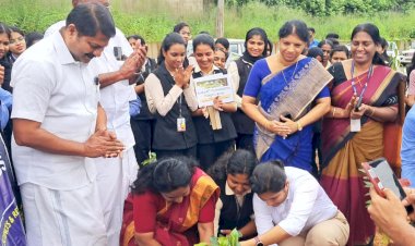 ​പരിസ്ഥിതി സംരക്ഷണം വിദ്യാർത്ഥികളിൽ ഒരു ലഹരിയാകണം ബ്രഹ്മപുരത്ത് പദ്ധതി ഉദ്ഘാടനം ചെയ്ത് കൊച്ചി മേയർ