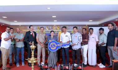 സേവന പദ്ധതികളോടെ കുമരംപുത്തൂർ ലയൺസ് ക്ലബ്ബ് ഭാരവാഹികൾ സ്ഥാനമേറ്റു തയ്യൽ മെഷീനുകളും തണലൊരുക്കാൻ വീടും നൽകി മാതൃകയായി