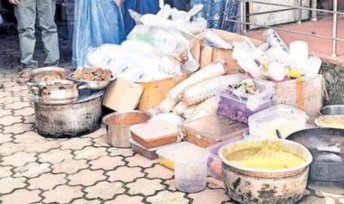 കോട്ടയത്ത് ഹോട്ടലുകളിൽ മിന്നൽ പരിശോധന; പഴകിയ അൽഫാമും കുഴിമന്തിയും ഉൾപ്പെടെ പിടികൂടി, 9 സ്ഥാപനങ്ങൾക്ക് പിഴ ചുമത്തി