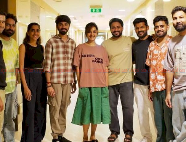 വാഴ’ക്ക് ശേഷം ആനന്ദ് മേനൻ മഞ്ജു വാര്യർ ചിത്രം ‘ഹാപ്പിലൂപ്പ്’ ആദ്യഘട്ട ചിത്രീകരണം പൂർത്തിയായി