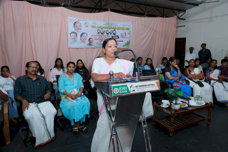 അറിവും അനുഭവങ്ങളുമാണ് ജീവിതത്തിലെ യഥാർത്ഥ കരുത്ത്; മാതാപിതാക്കളുടെ സ്വപ്നങ്ങൾ സാക്ഷാത്കരിക്കണം മന്ത്രി കെ.എ. തുളസി