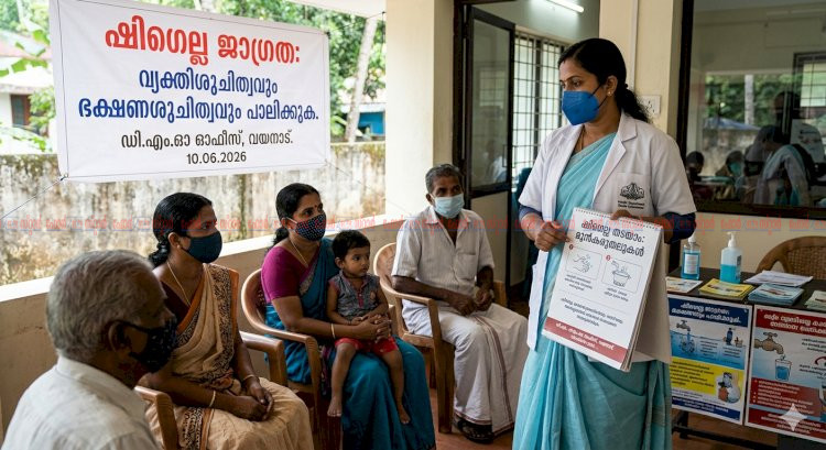 വയനാട്ടിൽ അഞ്ച് കുട്ടികൾക്ക് കൂടി ഷിഗെല്ല ജാഗ്രതാ നിർദ്ദേശവുമായി ആരോഗ്യവകുപ്പ്