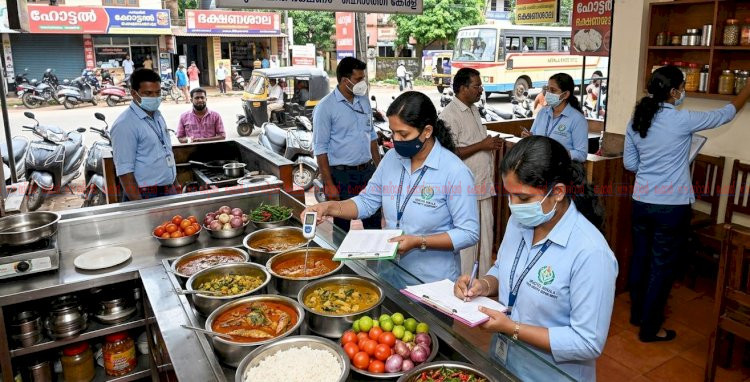 ഹെൽത്തി കേരള ജില്ലയിൽ ഭക്ഷ്യസുരക്ഷാ വേട്ട 1125 സ്ഥാപനങ്ങളിൽ മിന്നൽ പരിശോധന, 42 എണ്ണത്തിന് നോട്ടീസ്