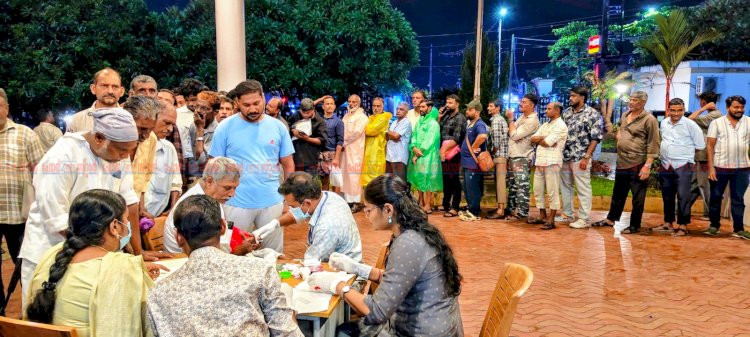 കോഴിക്കോട് ബീച്ചിൽ രാത്രിയിൽ വൻ പരിശോധന മലമ്പനിയും മന്തും തടയാൻ ആരോഗ്യവകുപ്പ് രംഗത്ത്