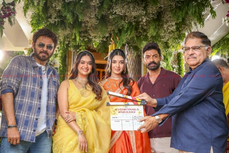 ​വെങ്കിടേഷും കല്യാൺ റാമും ഒന്നിക്കുന്നു ഒപ്പം കീർത്തിയും കൃതിയും ബോക്സ് ഓഫീസ് ഇളക്കിമറിക്കാൻ അനിൽ രവിപുടി ചിത്രം തുടങ്ങി