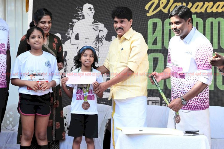 ​വയനാട് മൺസൂൺ മാരത്തോൺ: വി.കെ. സന്ദീപും അഞ്ജു മുരുകനും ജേതാക്കൾ ആവേശമായി രാജ്യാന്തര താരങ്ങളും കുട്ടിപ്പടയും
