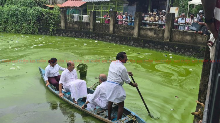 എന്റെ കുളം എറണാകുളം രണ്ടാംഘട്ടത്തിന് കുമ്പളങ്ങിയിൽ തുടക്കം വലിയകുളം നവീകരണം മുഹമ്മദ് ഷിയാസ് എം.എൽ.എ ഉദ്ഘാടനം ചെയ്തു