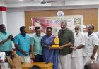 ​എൻ. പരമേശ്വരൻ നായർ അനുസ്മരണം പുരസ്കാരം സമ്മാനിച്ച് കുക്കു പരമേശ്വരൻ