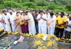 മുണ്ടക്കൈ ചൂരല്‍മല ദുരന്തം പുത്തുമല ഹൃദയഭൂമിയില്‍ സര്‍വ്വമത പ്രാര്‍ത്ഥനയും പുഷ്പാര്‍ച്ചനയും നടന്നു