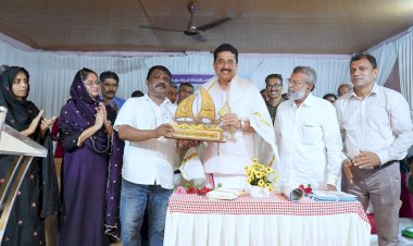 പഴയ അഞ്ചാം ക്ലാസുകാരൻ ഇനി പൊതുവിദ്യാഭ്യാസ മന്ത്രി പറവണ്ണ സ്കൂളിൽ ആവേശമായി അഡ്വ. എൻ. ഷംസുദ്ദീന്റെ മടങ്ങിവരവ്