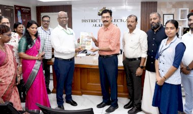 സെൻസസ് പ്ലാൻ ജില്ലാ കളക്ടർ ഷാജി വി. നായർ പ്രകാശനം ചെയ്തു