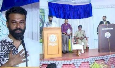 കേരള ചരിത്രത്തിൽ ആദ്യം ​ബിജെപി കൗൺസിലർ ആർ. സുഗതൻ വിയ്യൂർ ജയിലിൽ സത്യപ്രതിജ്ഞ ചെയ്തു