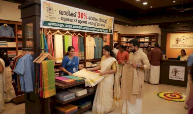 ഖാദി തുണിത്തരങ്ങൾക്ക് 30 ശതമാനം ഓണം റിബേറ്റ് പ്രഖ്യാപിച്ചു ജൂലൈ 23 മുതൽ ലഭ്യമാകും