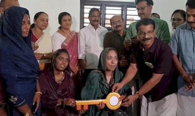 വാടക വീടുകൾക്ക് വിട ഫിദ ഫാത്തിമയും ആയിശ ഹുദയും ഇനി എസ്.എസ്.കെയുടെ സ്നേഹവീട്ടിൽ