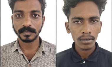 പേഴക്കാപ്പിള്ളിയിൽ വാഹന സ്പെയർ പാർട്സ് മോഷണം രണ്ട് പേർ അറസ്റ്റിൽ