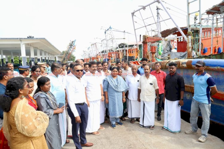 ​ഹാർബർ വികസനവും മത്സ്യത്തൊഴിലാളികളുടെ സുരക്ഷയും ഉറപ്പാക്കും മന്ത്രി വി.ഇ അബ്ദുൽ ഗഫൂർ