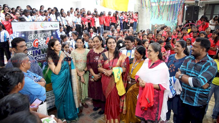 കുട്ടികളിൽ ശുചിത്വബോധം വളർത്താൻ ഗോൾ ചലഞ്ച്