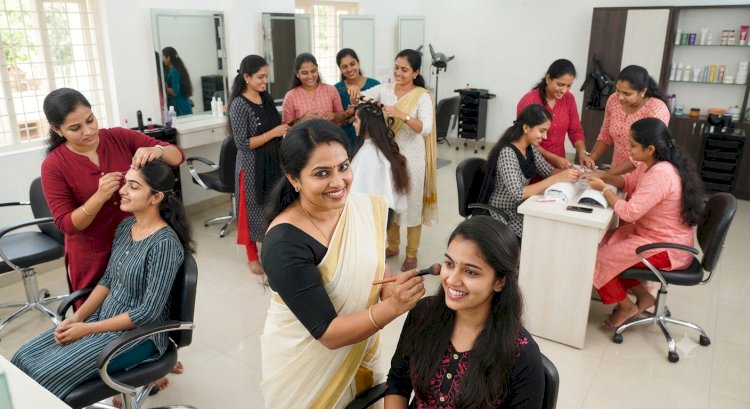 തൊഴിൽ സ്വയം നേടാം വനിതകൾക്കായി സൗജന്യ ബ്യൂട്ടീഷ്യൻ പരിശീലനം