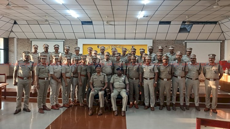 പോലീസ് സ്റ്റേഷൻ സംവിധാനം കാര്യക്ഷമമാക്കാൻ എസ്.ഐ.മാർക്ക് പരിശീലനം