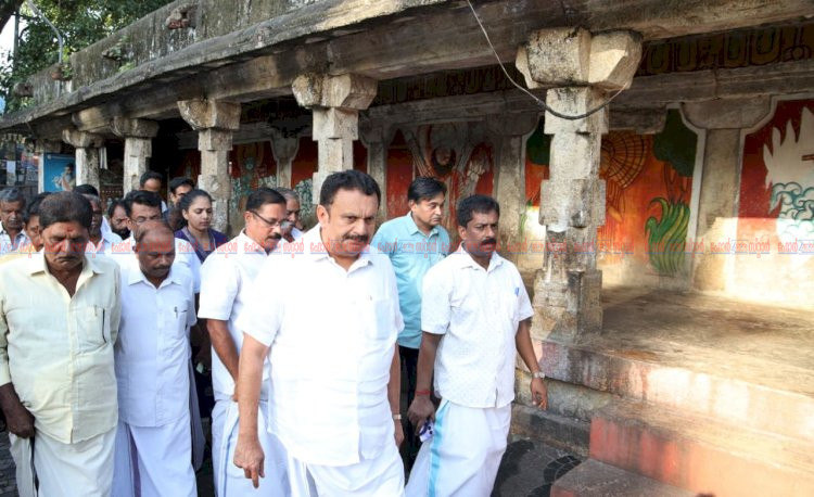 കർക്കടക വാവുബലി തിരുവല്ലം പരശുരാമ സ്വാമി ക്ഷേത്രത്തിൽ ദീർഘകാല വികസന പദ്ധതി നടപ്പാക്കുമെന്ന് മന്ത്രി കെ. മുരളീധരൻ