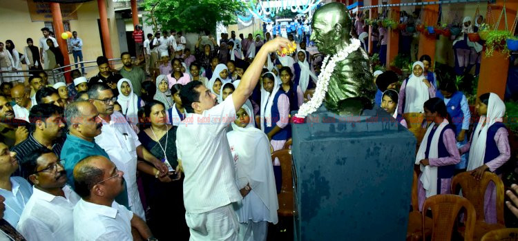 പുഴാതി സ്കൂളിന് പുതിയ കെട്ടിടം മന്ത്രി എൻ. ഷംസുദ്ദീൻ