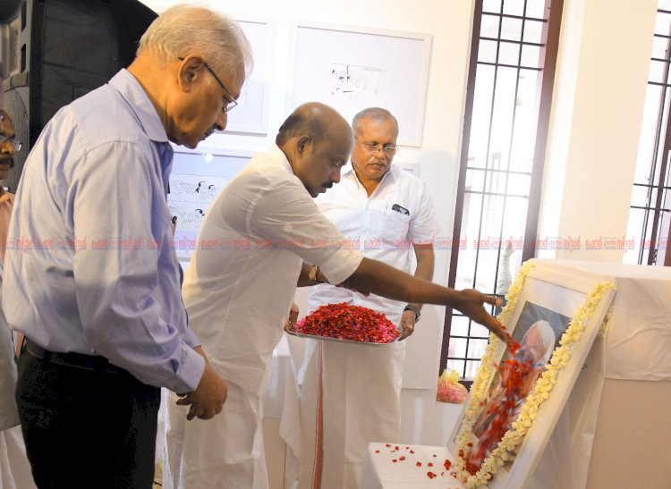 ഭരണാധികാരികളെ വിമർശിച്ച ധീരനായ കലാകാരനായിരുന്നു കാർട്ടൂണിസ്റ്റ് ശങ്കർ മന്ത്രി എം ലിജു