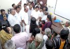 മന്ത്രി എം. ലിജുവും കെ.സി. വേണുഗോപാലും ദുരിതാശ്വാസ ക്യാമ്പുകൾ സന്ദർശിച്ചു