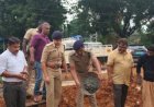 പെരുമ്പാവൂരിൽ ആധുനിക പോലീസ് ബാഡ്മിന്റൺ കോർട്ട് ജില്ലാ പോലീസ് മേധാവി കെ.എസ്. സുദർശൻ ഉദ്ഘാടനം ചെയ്തു