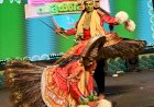നിശാഗന്ധിയിൽ കാഴ്ചക്കാരുടെ മനംകവർന്ന് കുറിച്ചി നടേശന്റെ അർജ്ജുന നൃത്തം