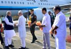 ഉപരാഷ്ട്രപതി സി.പി. രാധാകൃഷ്ണന് കൊച്ചിയിൽ ഊഷ്മള സ്വീകരണം
