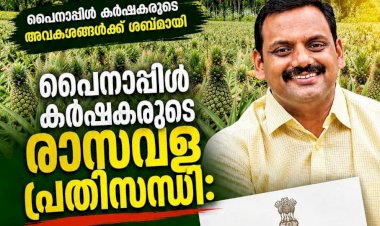 പൈനാപ്പിൾ കർഷകരുടെ രാസവള പ്രതിസന്ധി: കേന്ദ്ര കൃഷിമന്ത്രിക്ക് കത്തയച്ച് ഡീൻ കുര്യാക്കോസ് എം.പി.