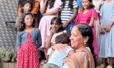 തൊടുപുഴ മദർ ആൻഡ് ചൈൽഡ് ഫൗണ്ടേഷൻ സന്ദർശിച്ച് മന്ത്രി കെ. എ. തുളസി ആദിദേവിന്റെ ആരോഗ്യനില തൃപ്തികാരം