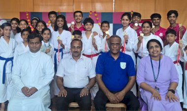 ​സി ഐ എസ് സി ഇ സോൺ സി കരാട്ടെ 10 സ്വർണ്ണവുമായി ക്രിസ്തുജ്യോതി ഇന്റർനാഷണൽ സ്കൂൾ വൻ വിജയം