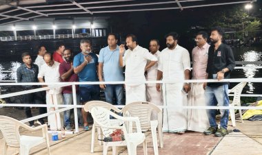 നെഹ്‌റു ട്രോഫി വള്ളംകളി പുന്നമടയിലെ മുന്നൊരുക്കങ്ങൾ വിലയിരുത്തി മന്ത്രി പി. സി. വിഷ്ണുനാഥ്