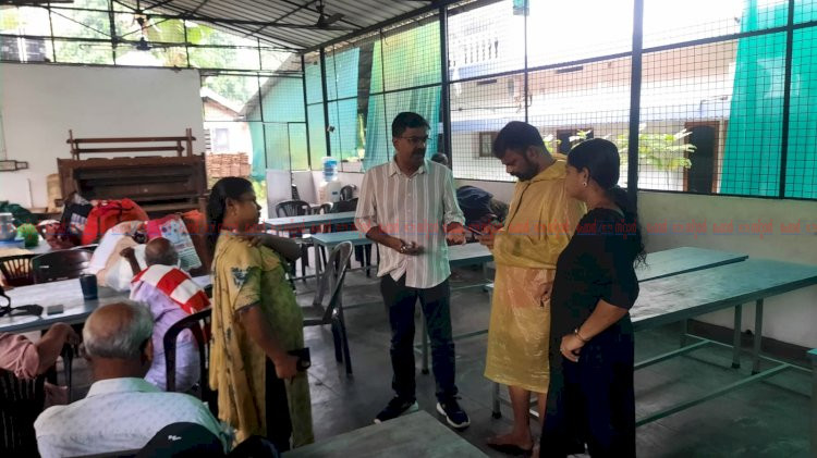കനത്ത മഴ മൂവാറ്റുപുഴയിൽ ദുരിതാശ്വാസ ക്യാമ്പ് തുറന്നു