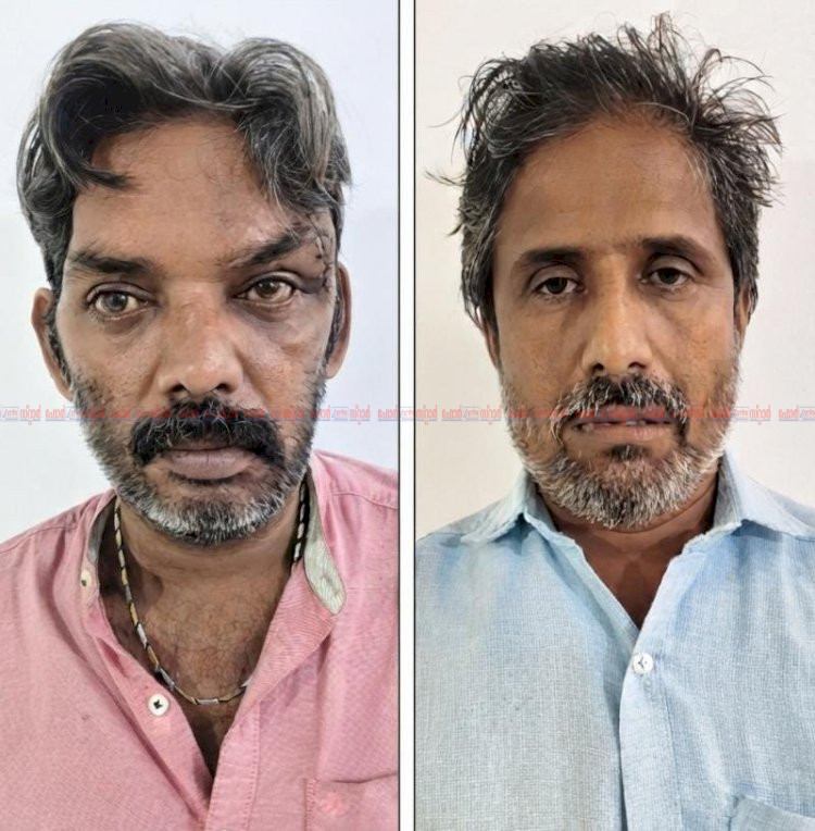 ​മൂവാറ്റുപുഴയിൽ നിർമ്മാണത്തിലിരിക്കുന്ന വീട്ടിൽ നിന്ന് ഇലക്ട്രിക് വയർ മോഷ്ടിച്ച രണ്ടുപേർ അറസ്റ്റിൽ