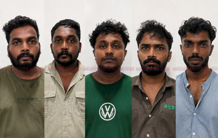 ഒക്കലിൽ വീട്ടമ്മയ്ക്ക് നേരെ ആയുധമേന്തി ഭീഷണി ഓപ്പറേഷൻ സ്റ്റീൽ ബേർഡി ൽ 5 പേർ പിടിയിൽ