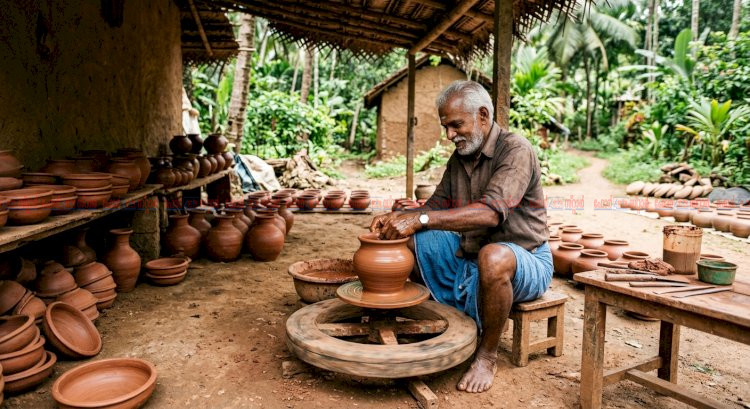 പരമ്പരാഗത മൺപാത്ര നിർമ്മാണ തൊഴിലാളികൾക്ക് ധനസഹായം