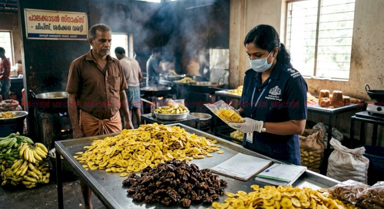 ചിപ്സിലും ശർക്കര വരട്ടിയിലും മായം ചേർത്താൽ 3 ലക്ഷം രൂപ പിഴയും തടവും