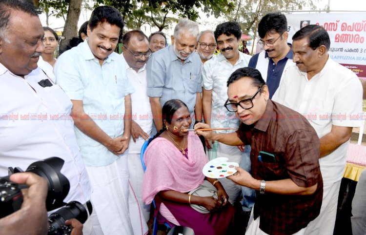 മുഖഭാവങ്ങളുടെ വിവർത്തനമാണ് ചിത്രരചന വയലാർ ശരത്ചന്ദ്ര വർമ്മ