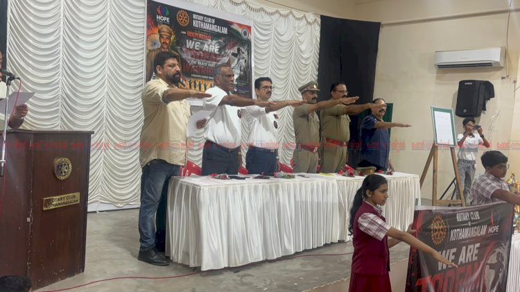 നമ്മൾ ലഹരിമുക്ത സമൂഹത്തിനായുള്ള യോദ്ധാക്കൾ റോട്ടറി ക്ലബ്ബിന്റെ ലഹരിവിരുദ്ധ ക്യാമ്പയിൻ