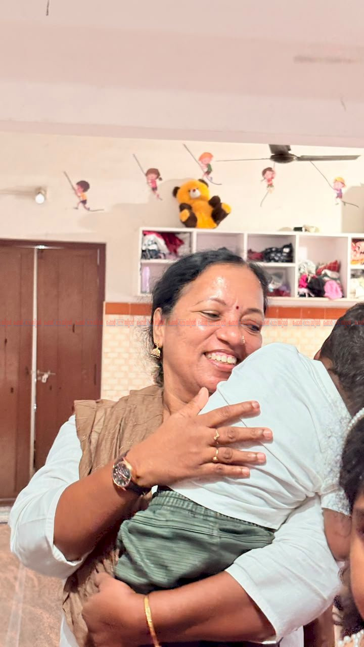 തൊടുപുഴ മദർ ആൻഡ് ചൈൽഡ് ഫൗണ്ടേഷൻ സന്ദർശിച്ച് മന്ത്രി കെ. എ. തുളസി ആദിദേവിന്റെ ആരോഗ്യനില തൃപ്തികാരം