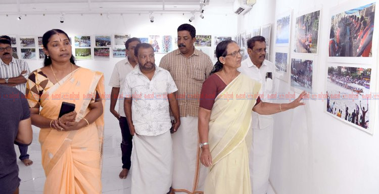 നെഹ്‌റു ട്രോഫി വള്ളംകളി തുഴത്താളം ഫോട്ടോ പ്രദർശനം ആരംഭിച്ചു