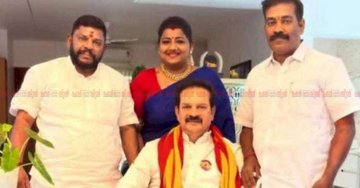 ​ബിജെപി വിട്ട് ദേവൻ വിജയിന്റെ ടിവികെ യിലേക്ക് കേരള സംസ്ഥാന അധ്യക്ഷനായേക്കും