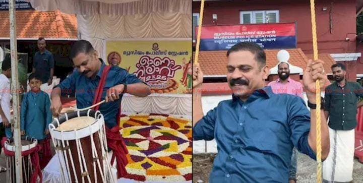ഇ.ഡി ഉദ്യോഗസ്ഥരെ ആക്രമിച്ച പ്രതികൾ പൊലീസ് സ്റ്റേഷനിൽ ഓണം ആഘോഷിച്ചു ഏഴ് പൊലീസുകാർക്ക് സ്ഥലംമാറ്റം