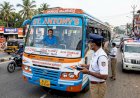 സ്വകാര്യ ബസുകളിൽ എംവിഡി മിന്നൽ പരിശോധന 81 ബസുകൾക്കെതിരെ നടപടി, 1.21 ലക്ഷം രൂപ പിഴ