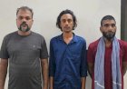 പ്രവാസിയെ വെട്ടിപ്പരുക്കേൽപ്പിച്ച് പണം കവർന്നു മൂന്ന് പേർ പിടിയിൽ
