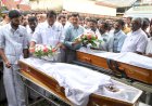 കൊട്ടക്കാമ്പൂരിൽ ഷെഡ് തകർന്നു മരിച്ചവർക്ക് മന്ത്രി അനൂപ് ജേക്കബ് ആദരാഞ്ജലി അർപ്പിച്ചു